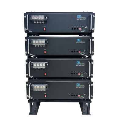 قیمت مناسب 5KWh Stackable LiFePO4 battery packs 51.21V 100Ah lithium battery for household energy storage برخط