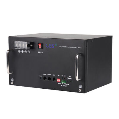 قیمت مناسب GBS 48V 20Ah Split Rack-Mounted Communication Multifunctional Deep Cycle بسته باتری لیتیوم LiFePO4 هوشمند BMS 5 سال برخط