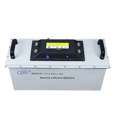 قیمت مناسب 48V 100Ah BMS مجهز به GBS موتور ترول دریایی بسته باتری LiFePO4 مایع 3000 چرخه های الکتریکی قایق دریایی یاخت 5KW حداکثر بار برخط